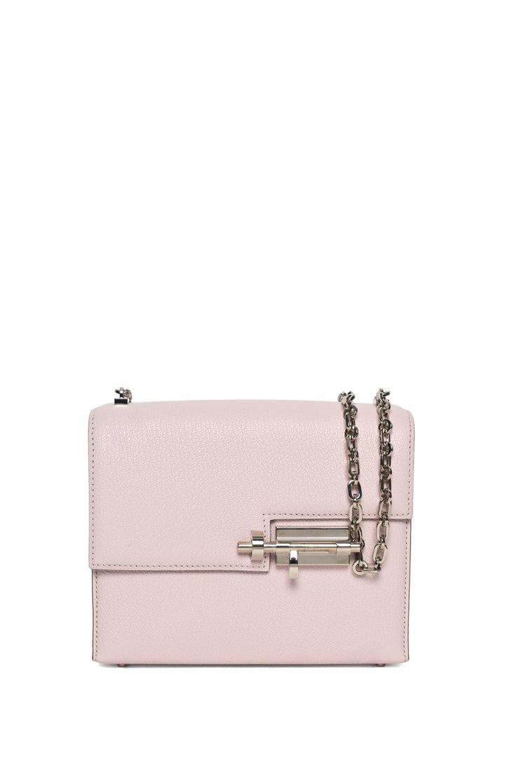 Hermes 2022 Chevre Mysore Mini Verrou Chaine Shoulder Bag