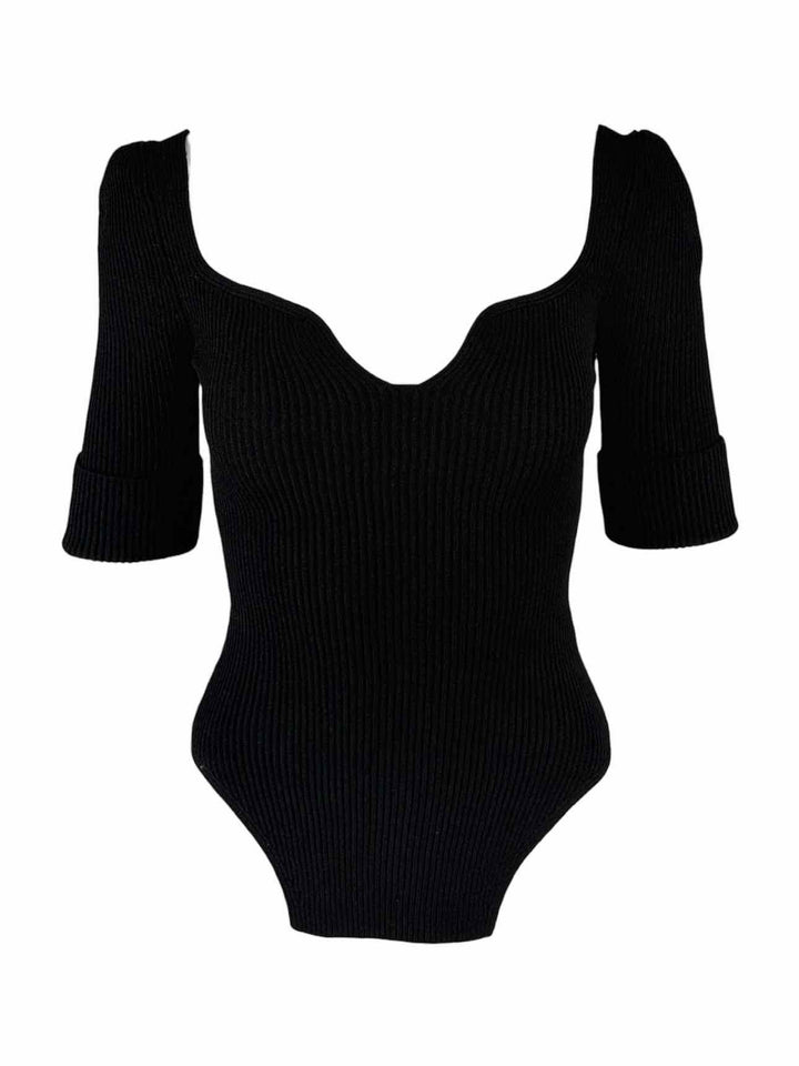 Khaite Size S Irina Ribbed-Knit Tops