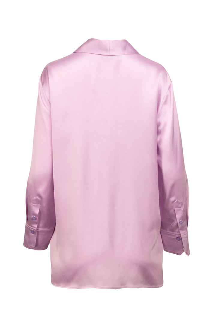 Oscar De La Renta Size 14 Pussybow Silk Blouse
