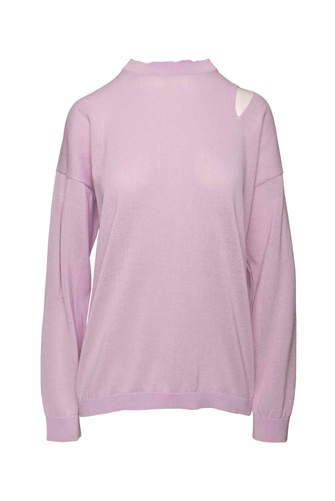 Tibi Size S Crispy Viscose Slit Detail Oversized Pullover Sweater