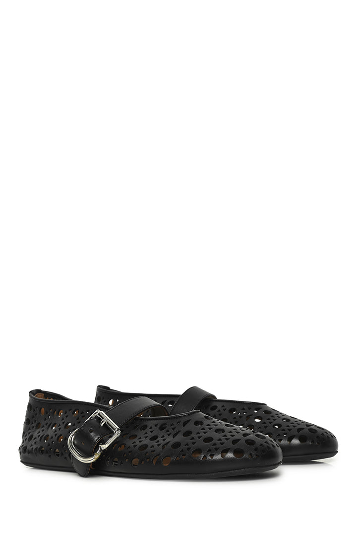 Alaia Size 36 Vienne Leather Ballet Flats
