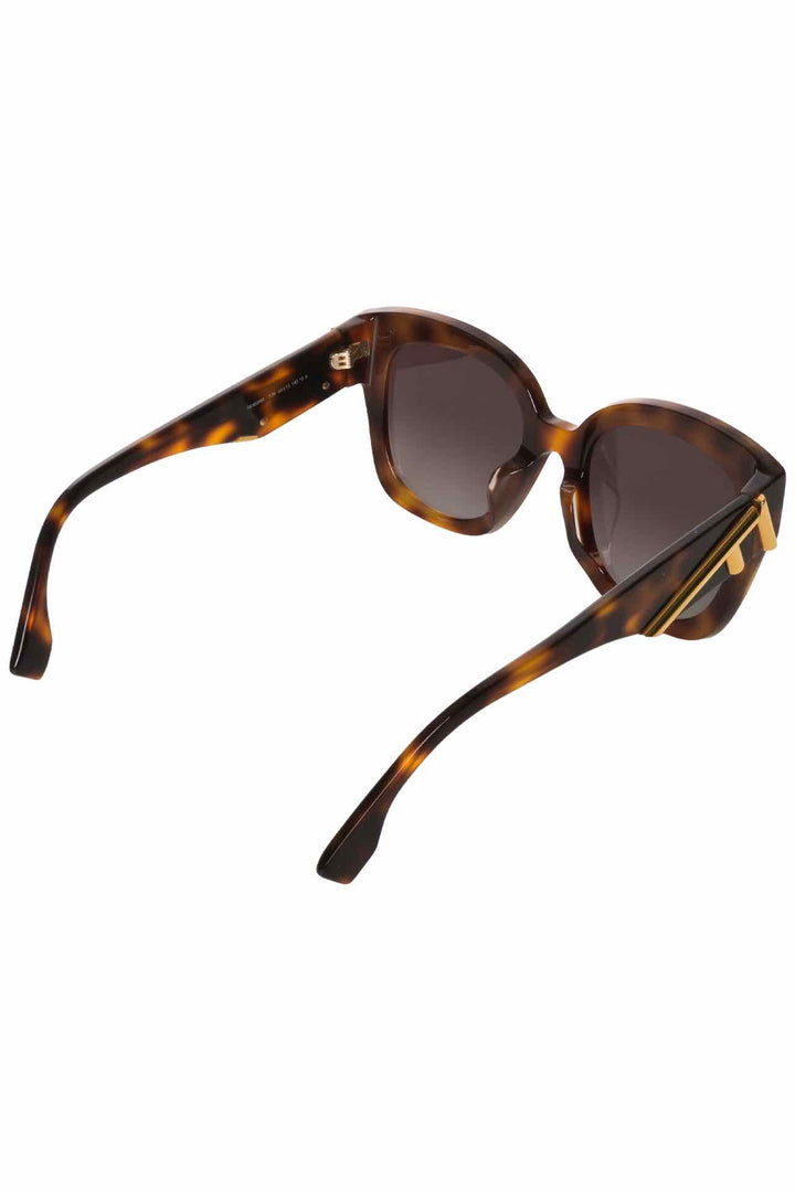 Fendi First Square Tortoise Sunglasses