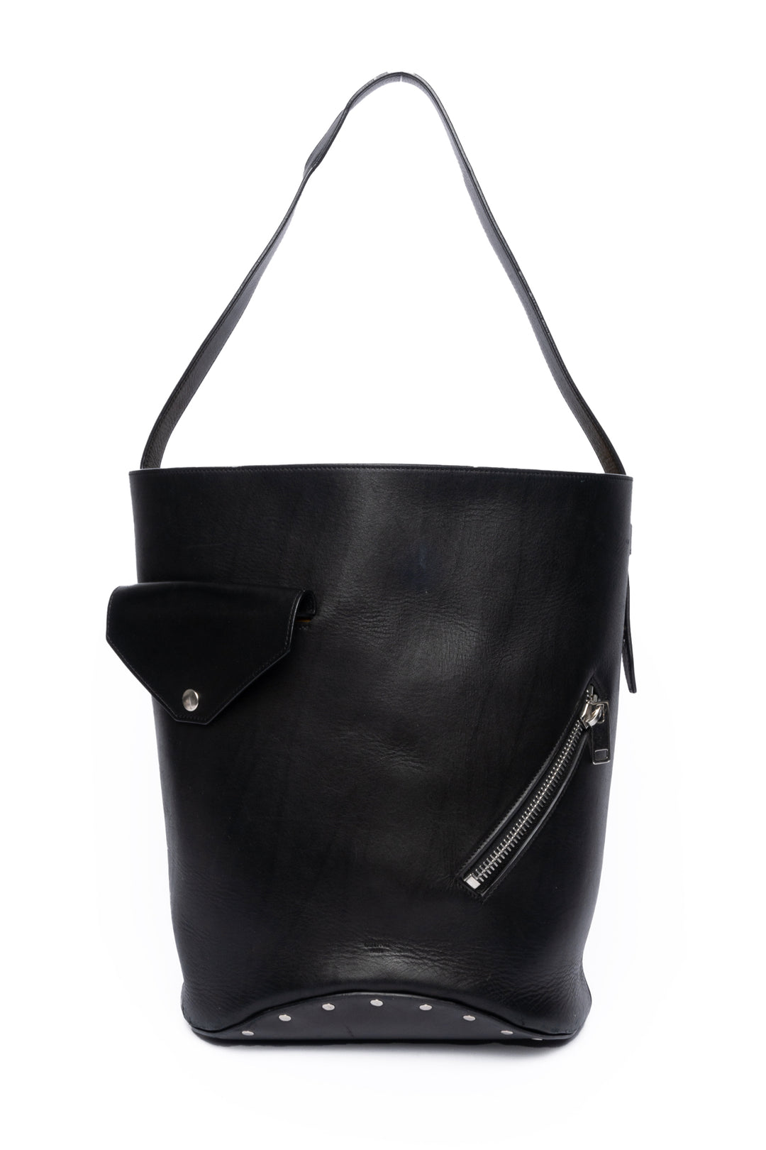 Celine Biker Bucket Shoulder Bag