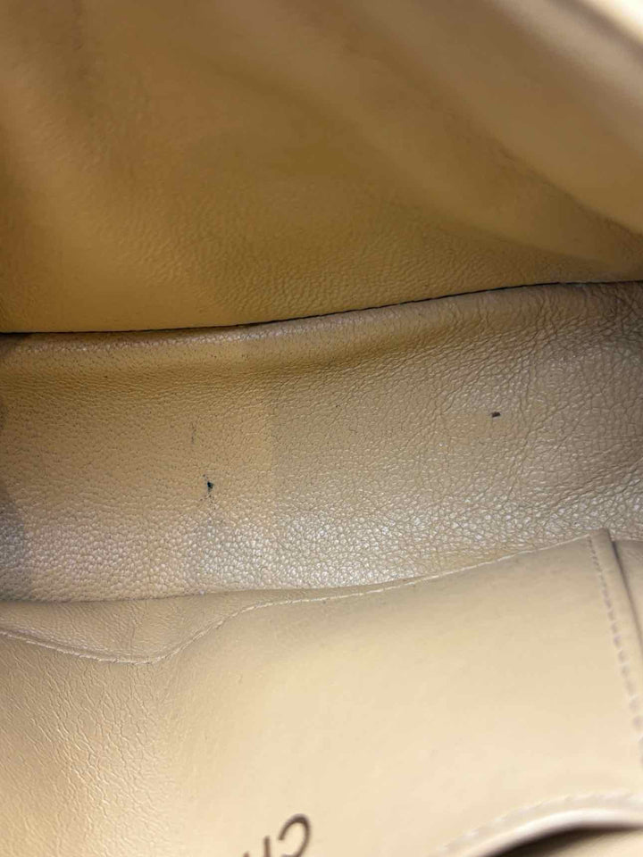 Chanel Small Resin Chain Leather Flap Purse