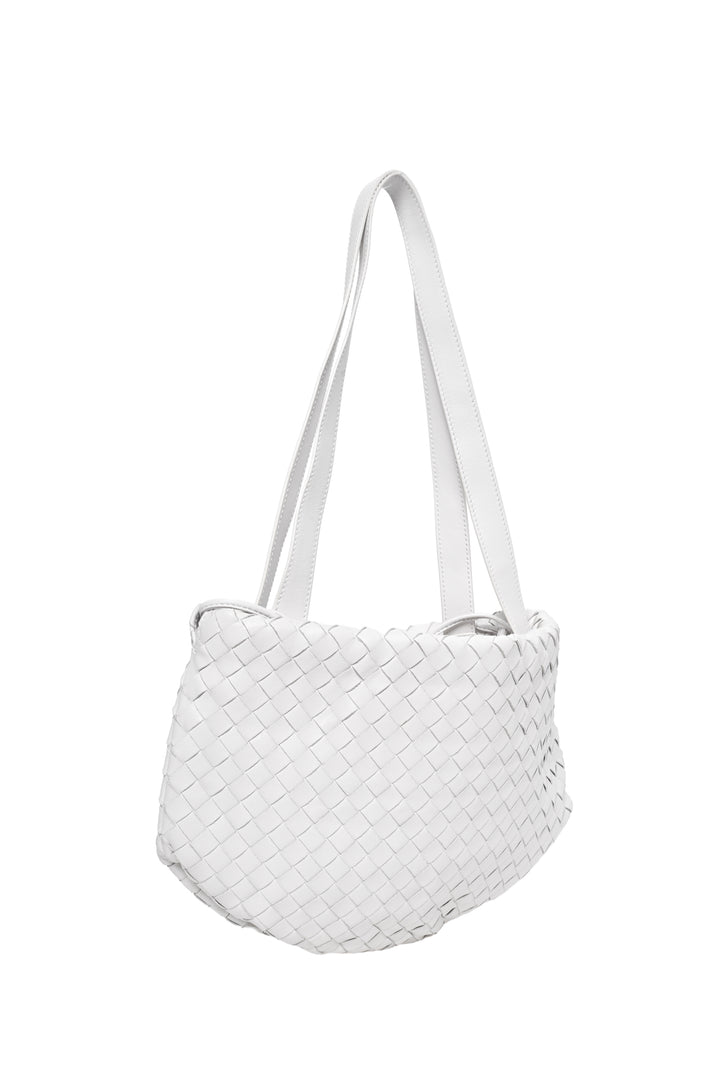 Bottega Veneta Nappa Intrecciato Small Bulb Satchel