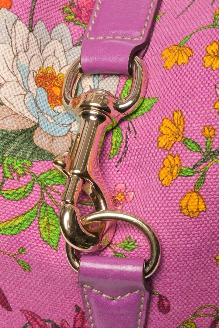 Gucci Canvas Floral Jackie Hobo