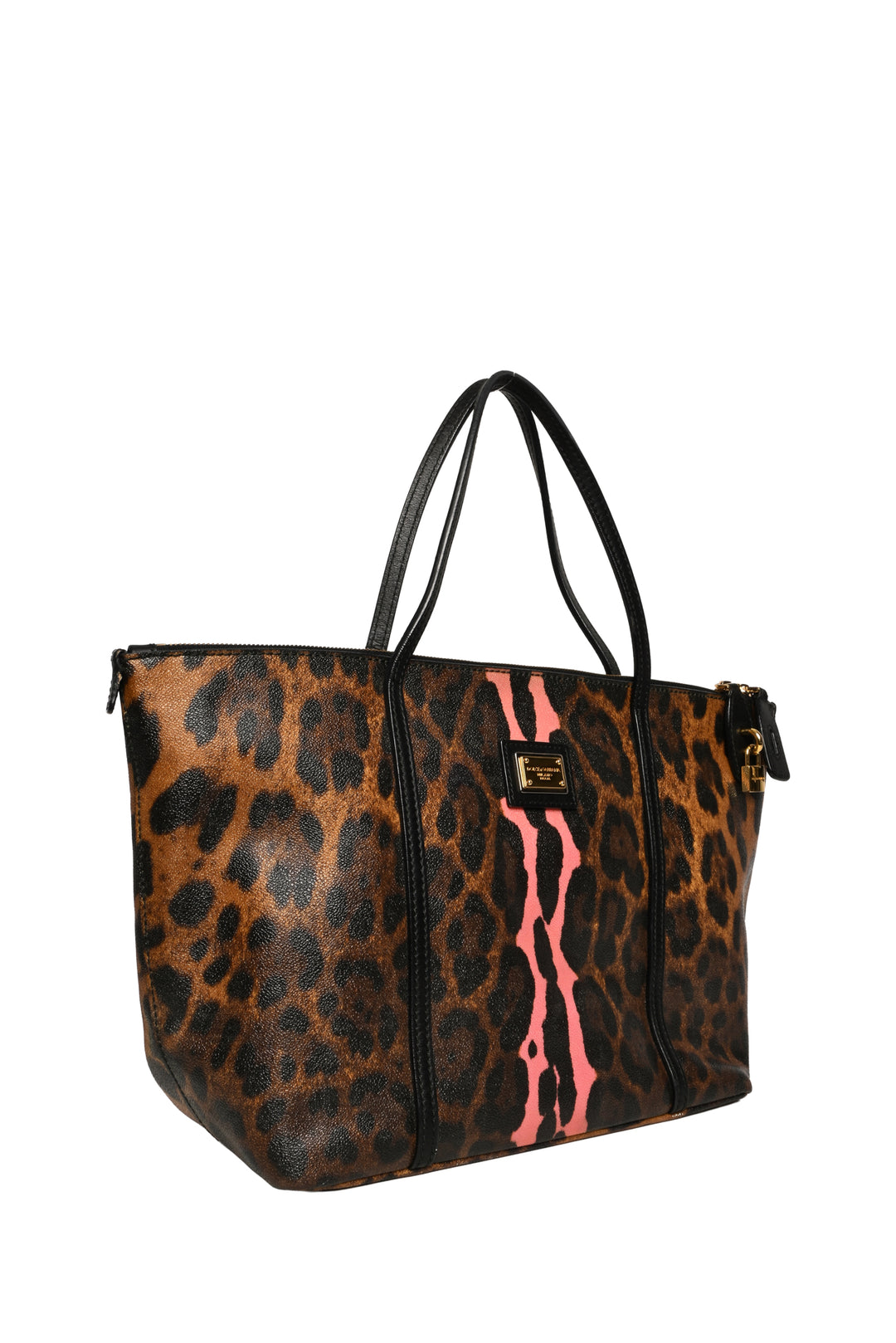 Dolce & Gabbana Leopard Print Tote