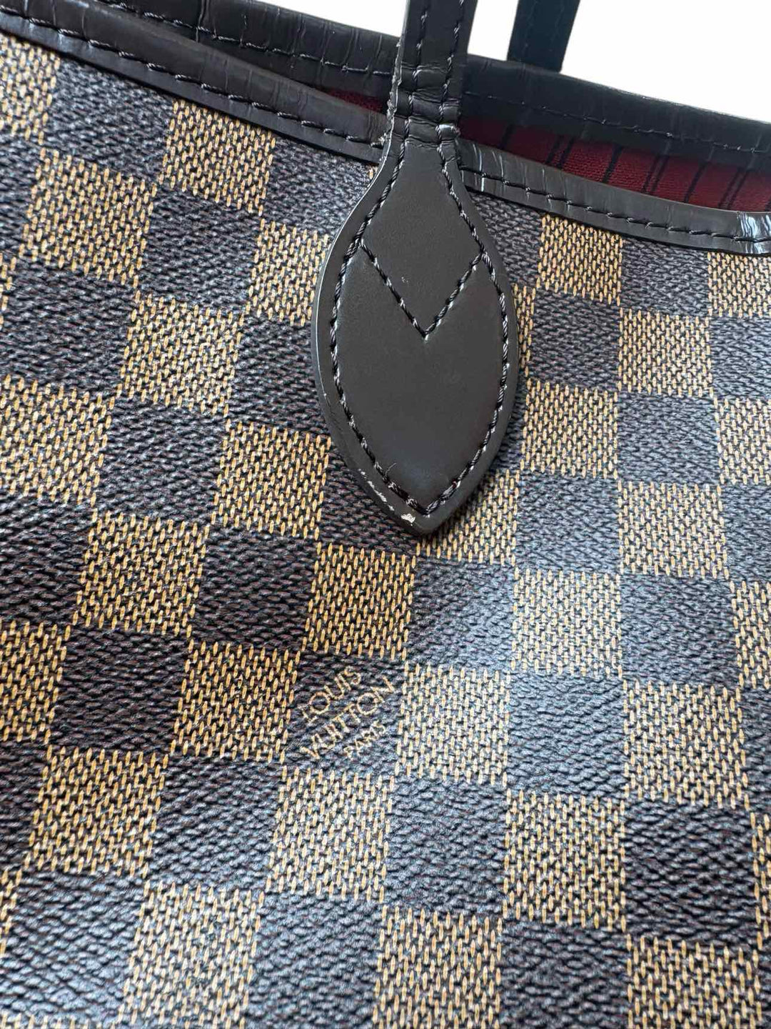 Louis Vuitton Damier Ebene Neverfull GM Purse