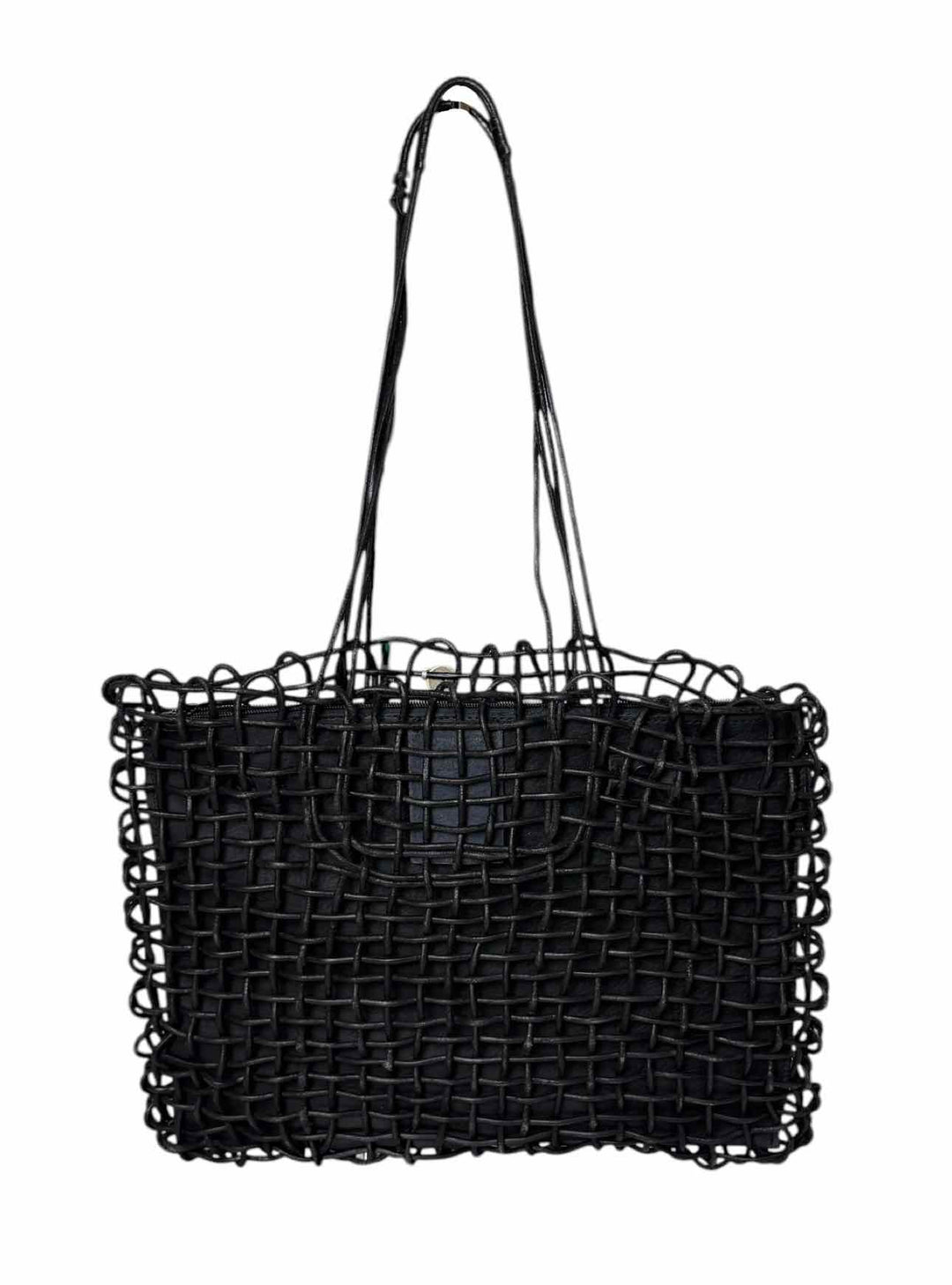 Dragon Diffusion Woven Leather Tote