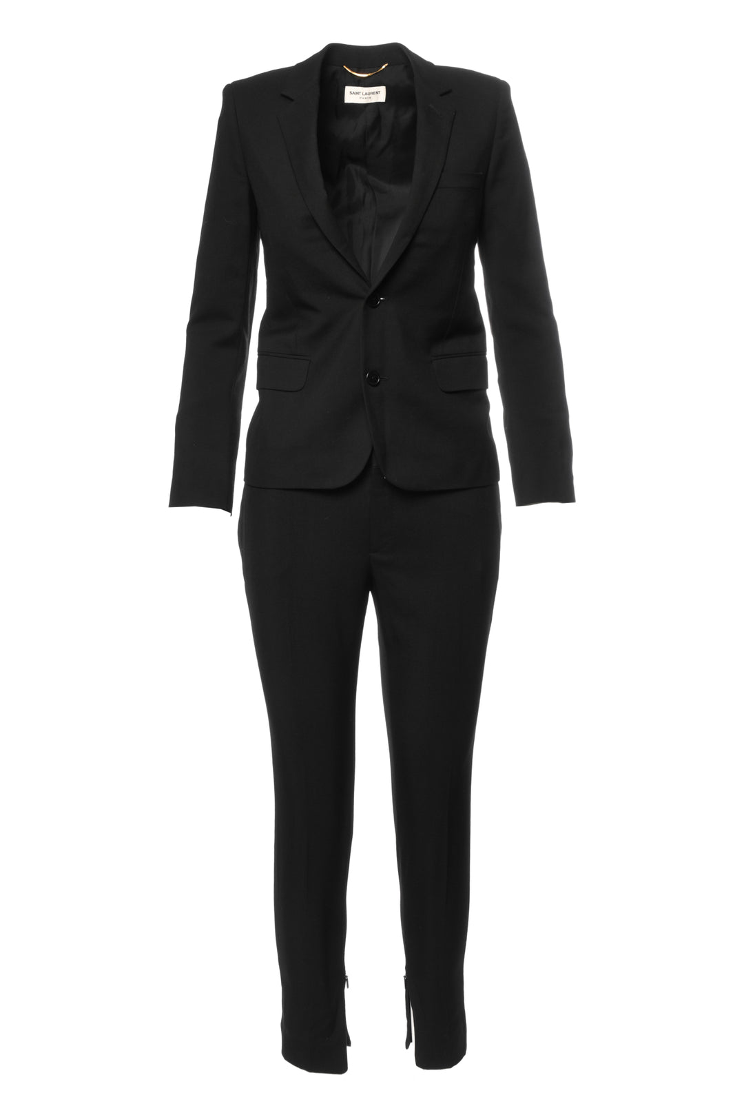 Saint Laurent Size 34 Wool 2 Piece Suit