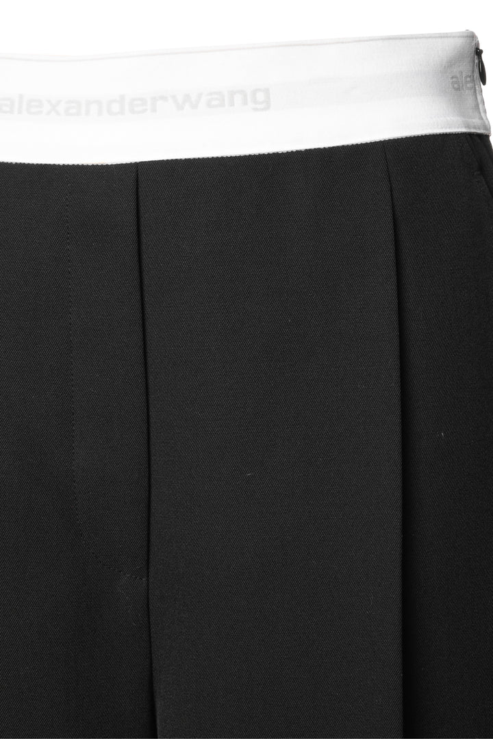 Alexander Wang Size 10 Logo Waistband Pants