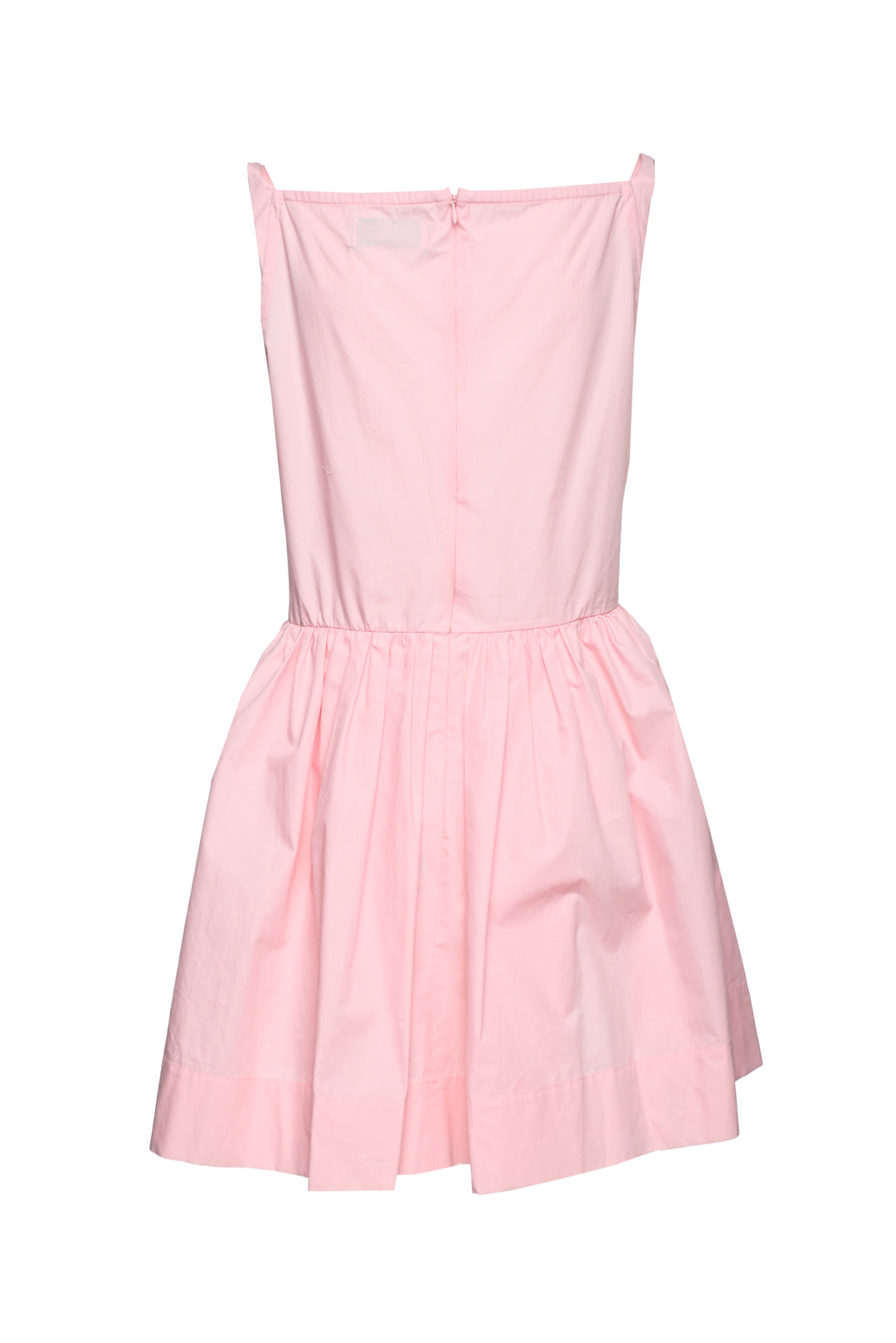 Vivienne Westwood Size 48 Regenerative Cotton Poplin Mini Sunday Dress