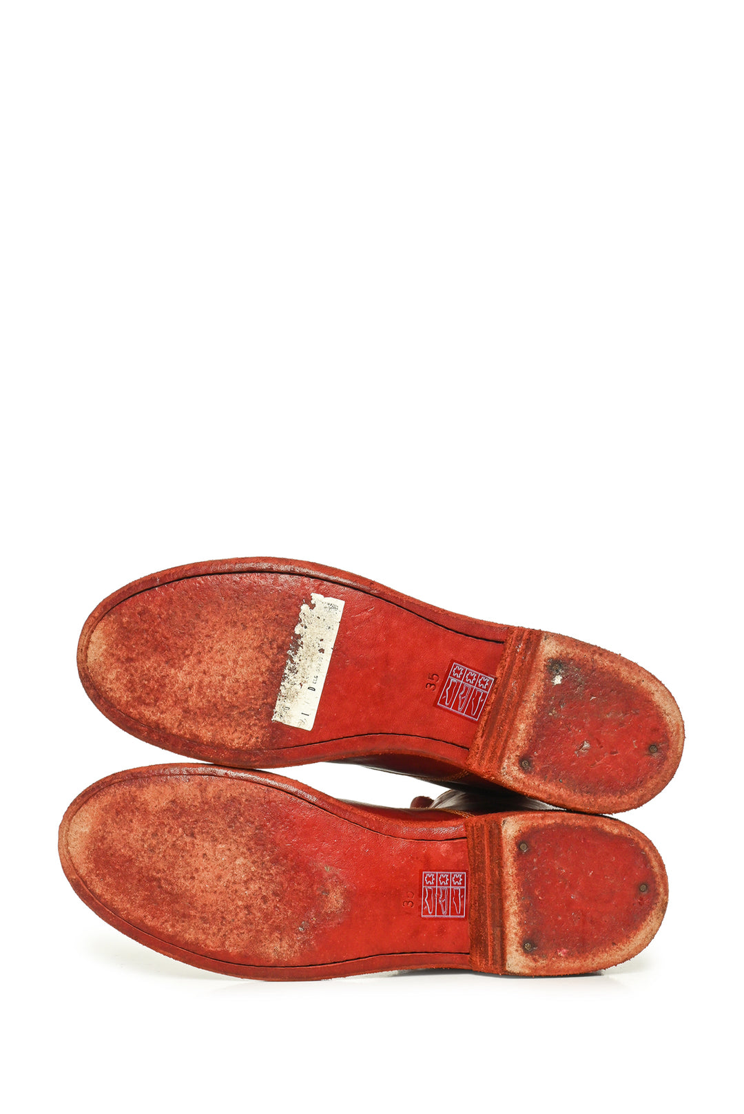 GUIDI Size 35 310 Front Zip Boots