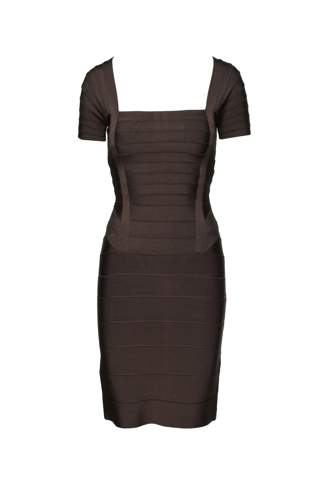 Herve Leger Size M Short Sleeve Bandage Dress