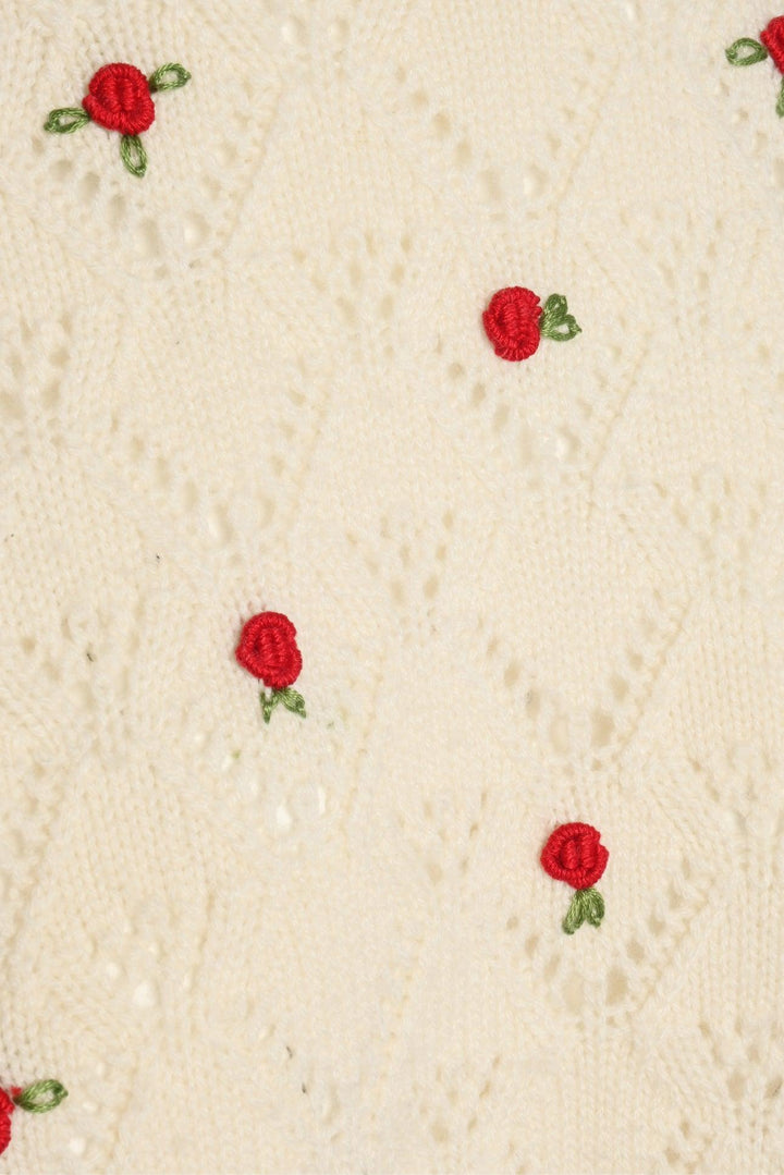 Miu Miu Size 6 2020 Floral Knit Sweater