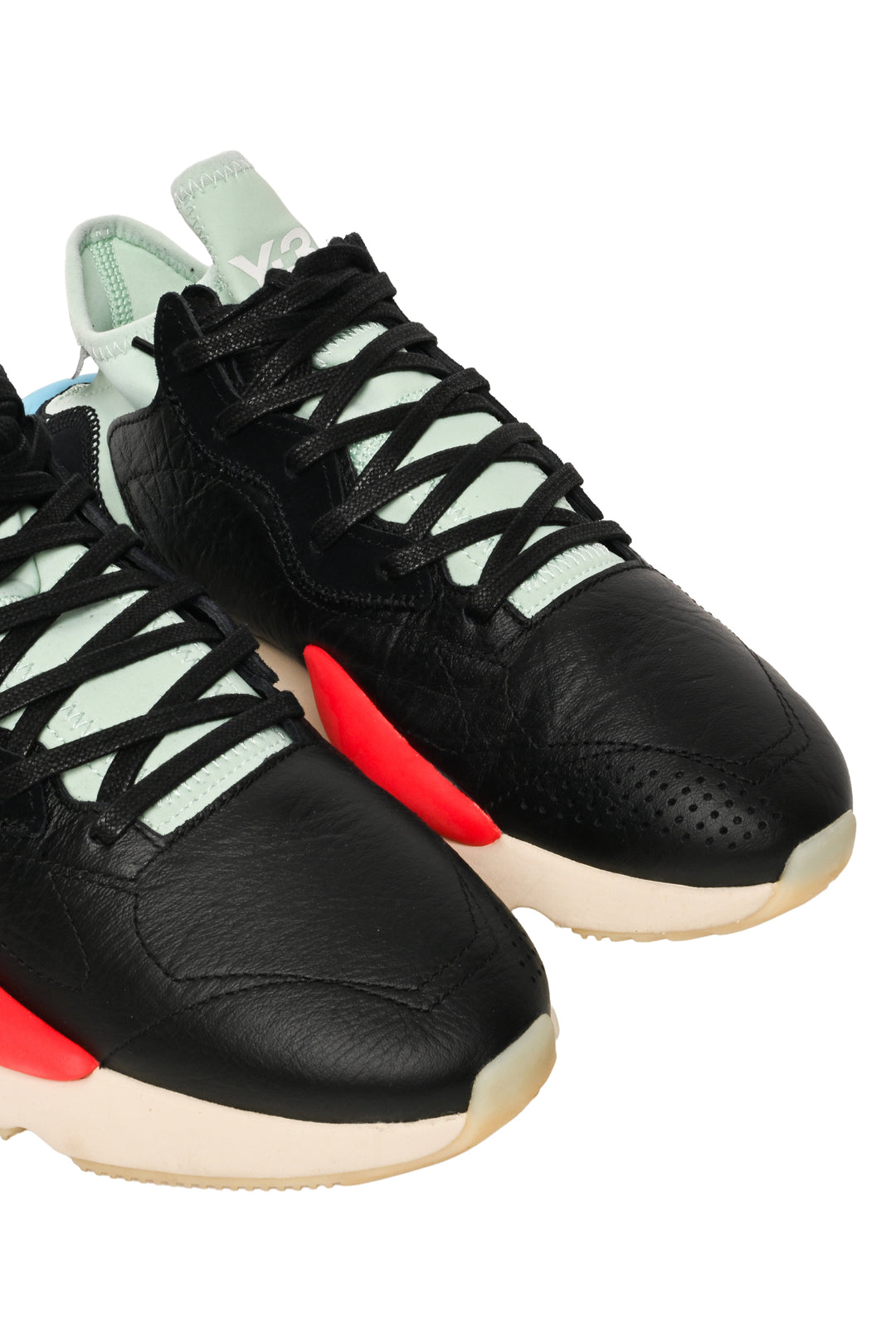 Y3 Size 9.5 Men's Kaiwa Low Top Sneakers
