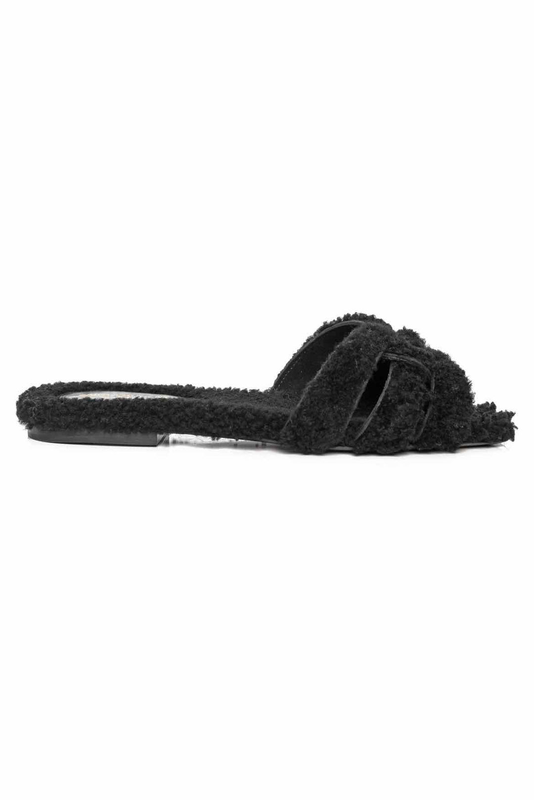 Saint Laurent Size 36 Shearling Flat Slip On