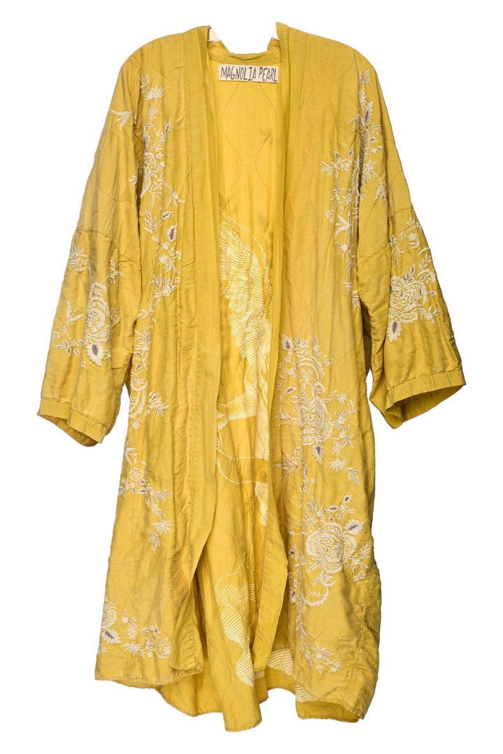 Magnolia Pearl Size OS Floral Embroidered Kimono