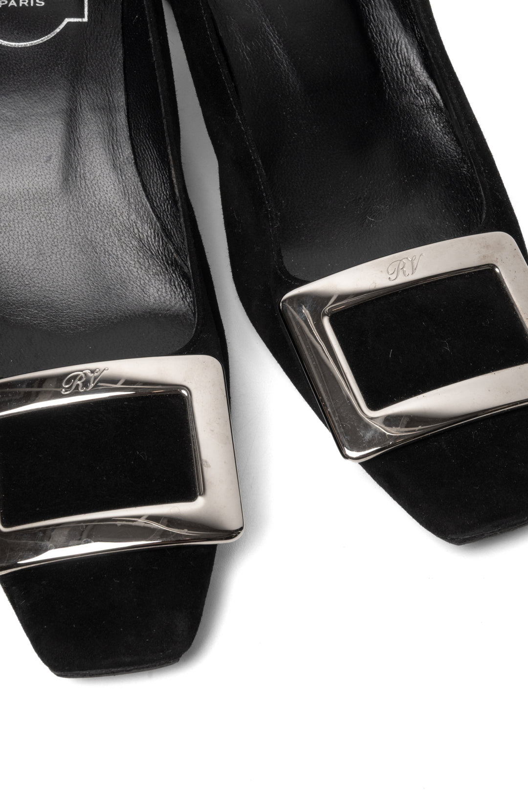 Roger Vivier Size 35 Belle Vivier Suede Pumps