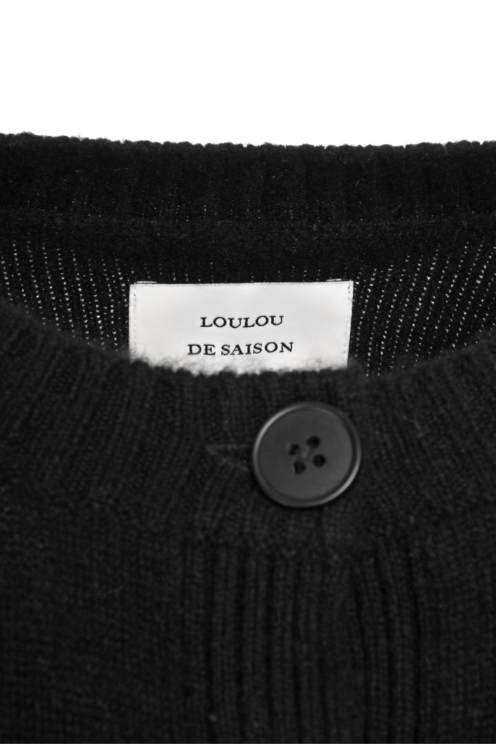 LouLou Size S ZEPHIR LDS Cropped Cashmere Cardigan