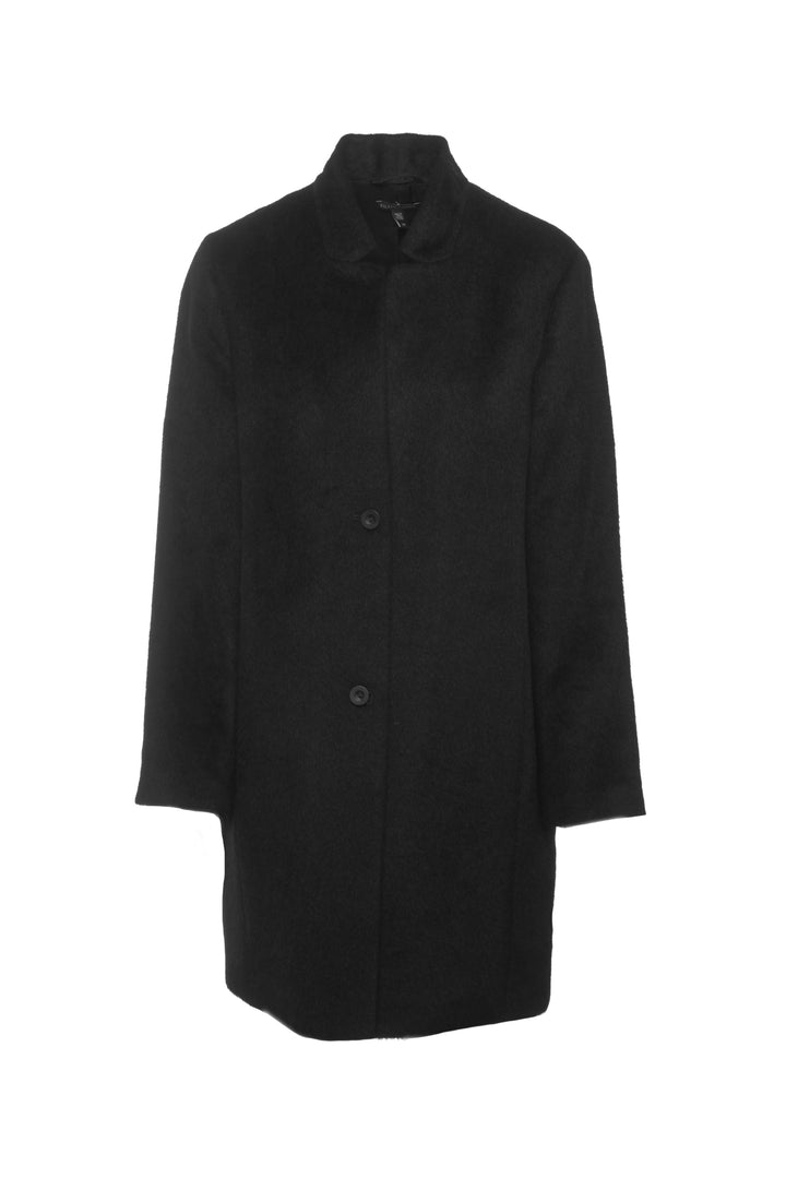 Eileen Fisher Size S Suri Alpaca Stand Collar Coat