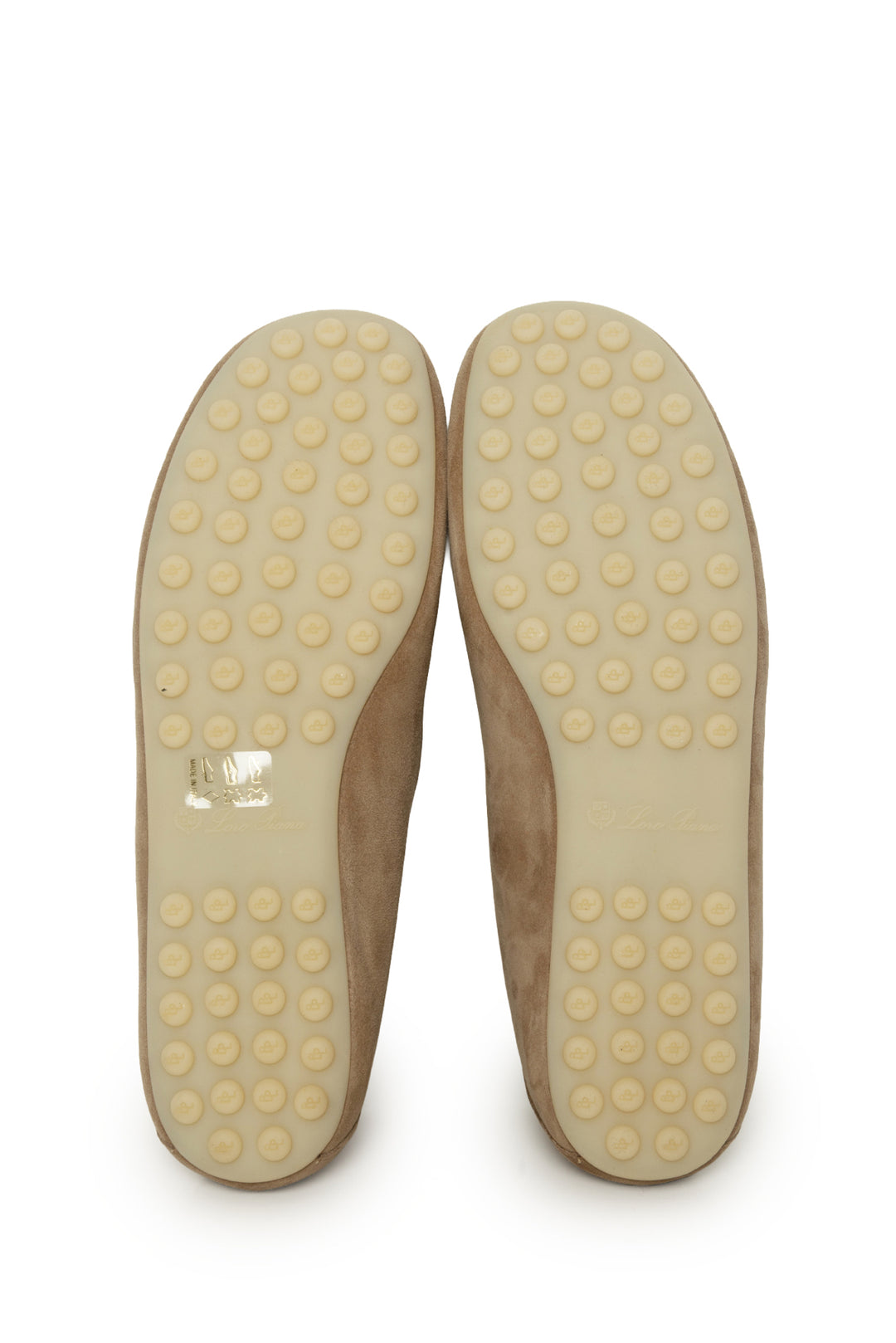 Loro Piana Size 40 Dot Sole Walk Loafers