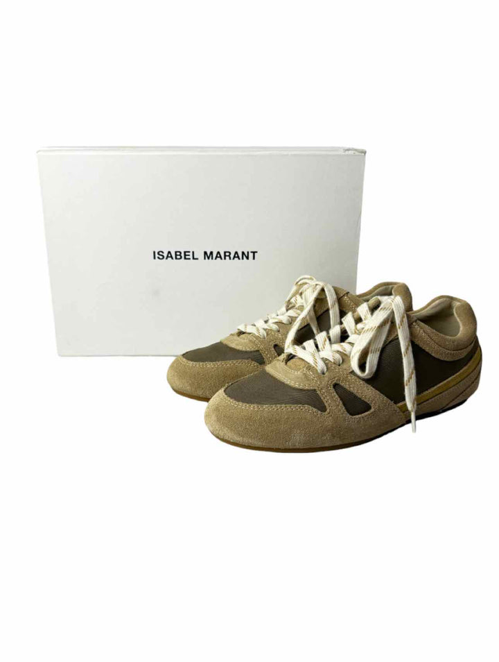 Isabel Marant Size 37 Senny Low Suede Sneaker