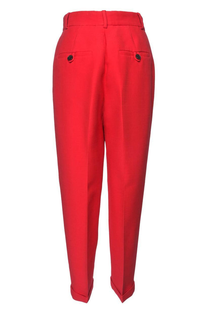 Christian Dior Size 4 Wool & Silk Pleated Pants