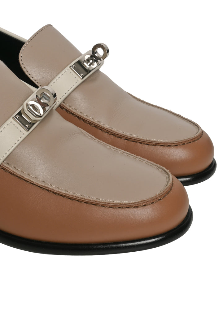 Hermes Size 37.5 Destin Loafers