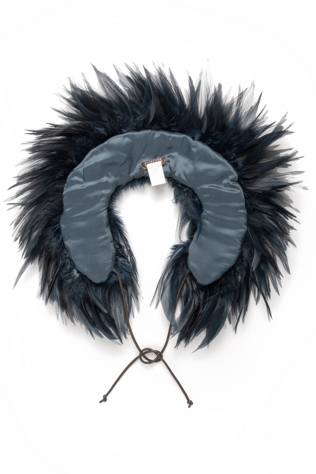 Brunello Cucinelli Rooster Feather Collar