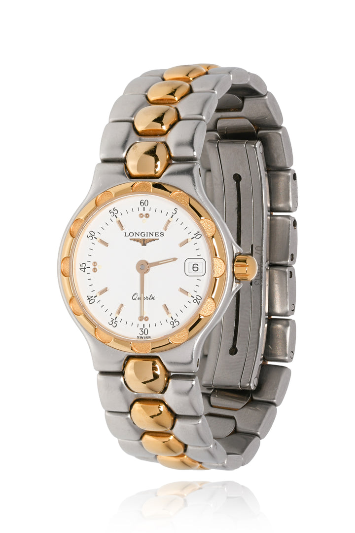 Longines Stainless Steel & Gold-Plated Conquest 25mm Quartz Watch