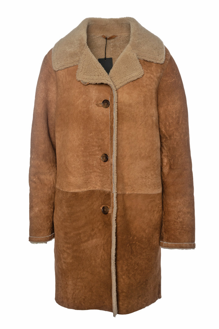 Hiso Size 8 Shearling Coat