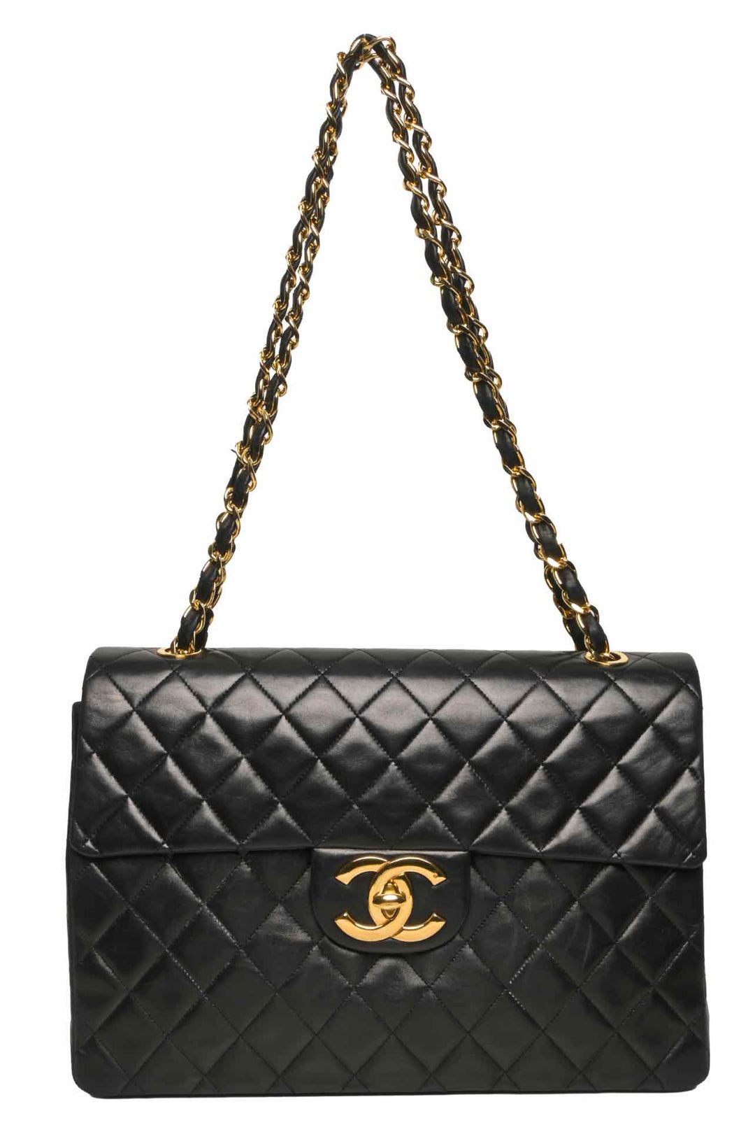 Chanel 1986-88 Jumbo Single Flap Shoulder Bag