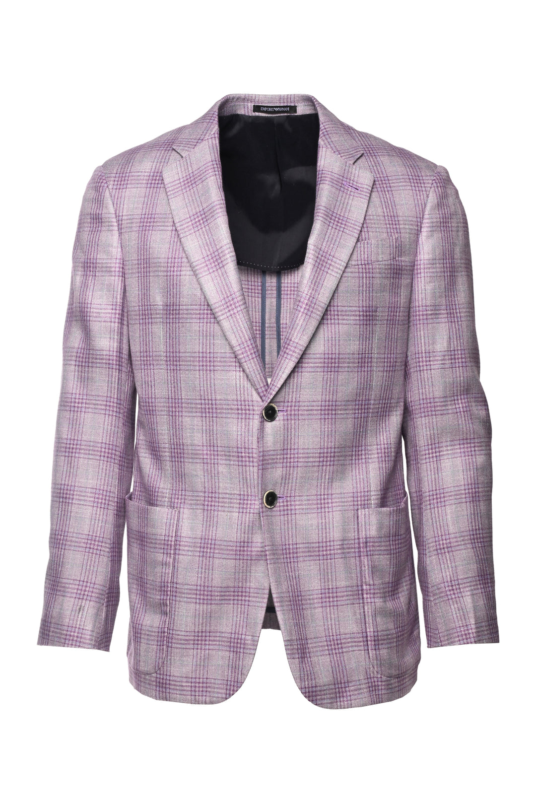 Emporio Armani Size 40 Men's G Line Deco Check Print Sport Blazer