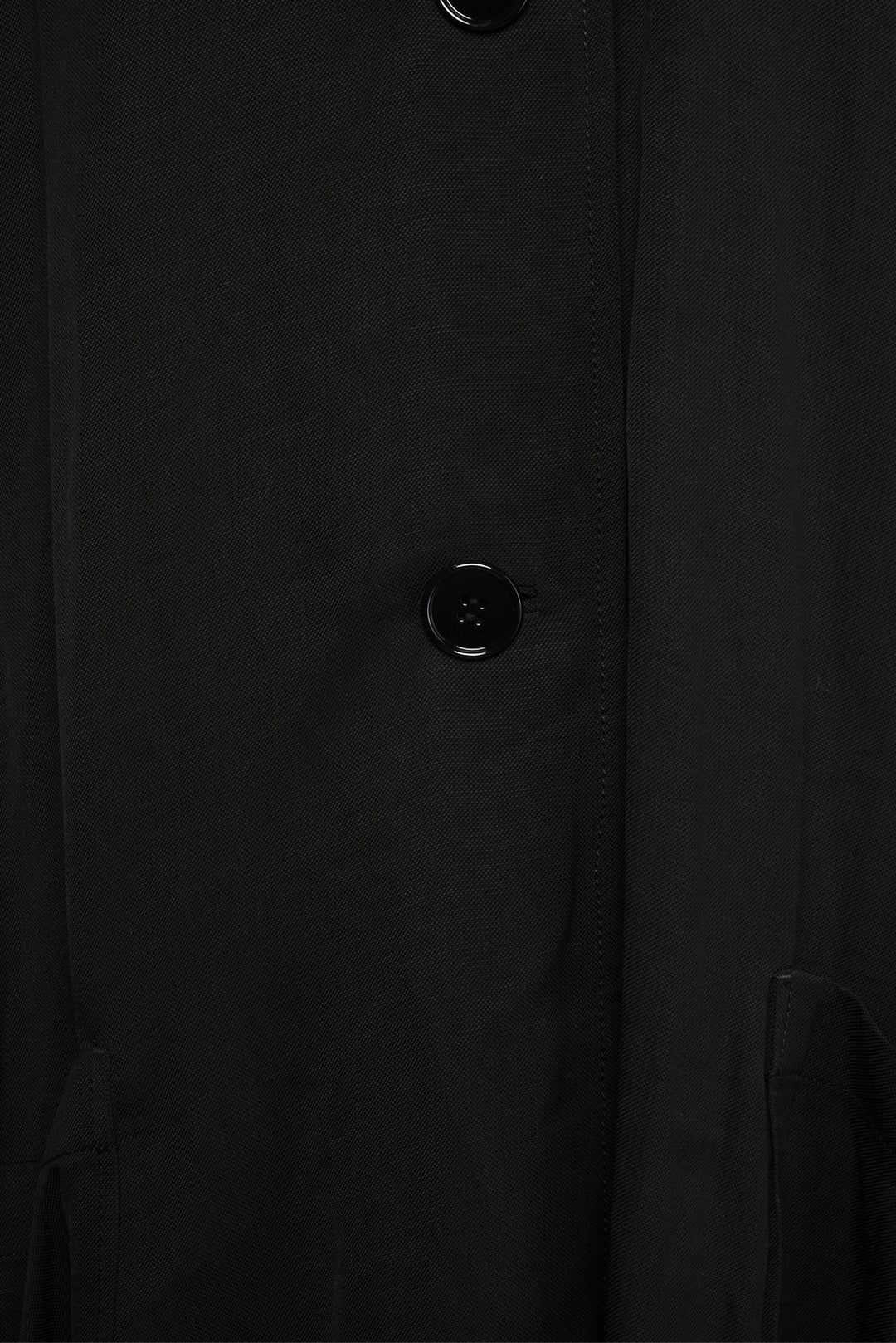 Acne Studios Size 38 Joyce Linen Mix Elbow Patch Detail Coat