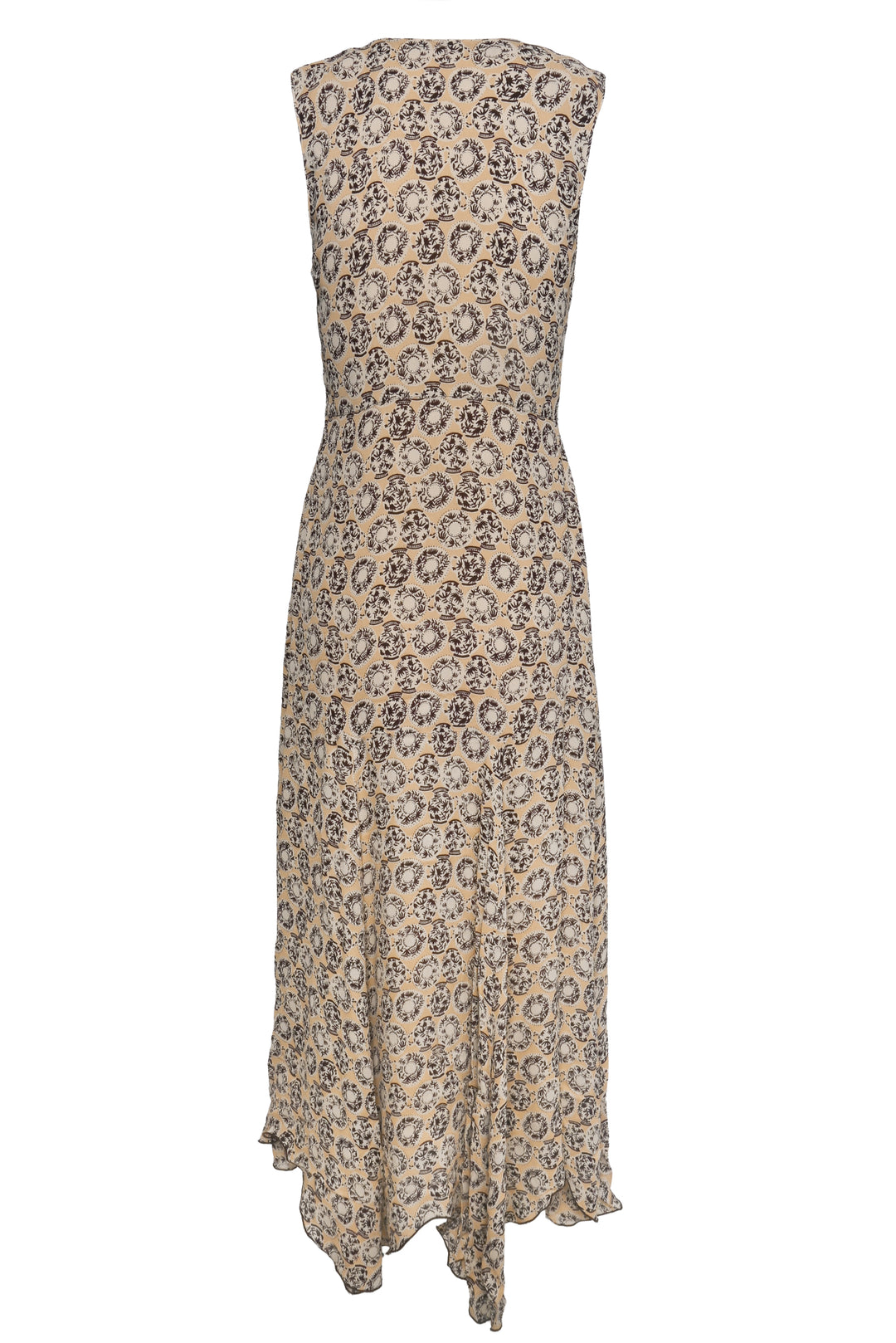 Anna Sui Size 2 Pattern Maxi Dress