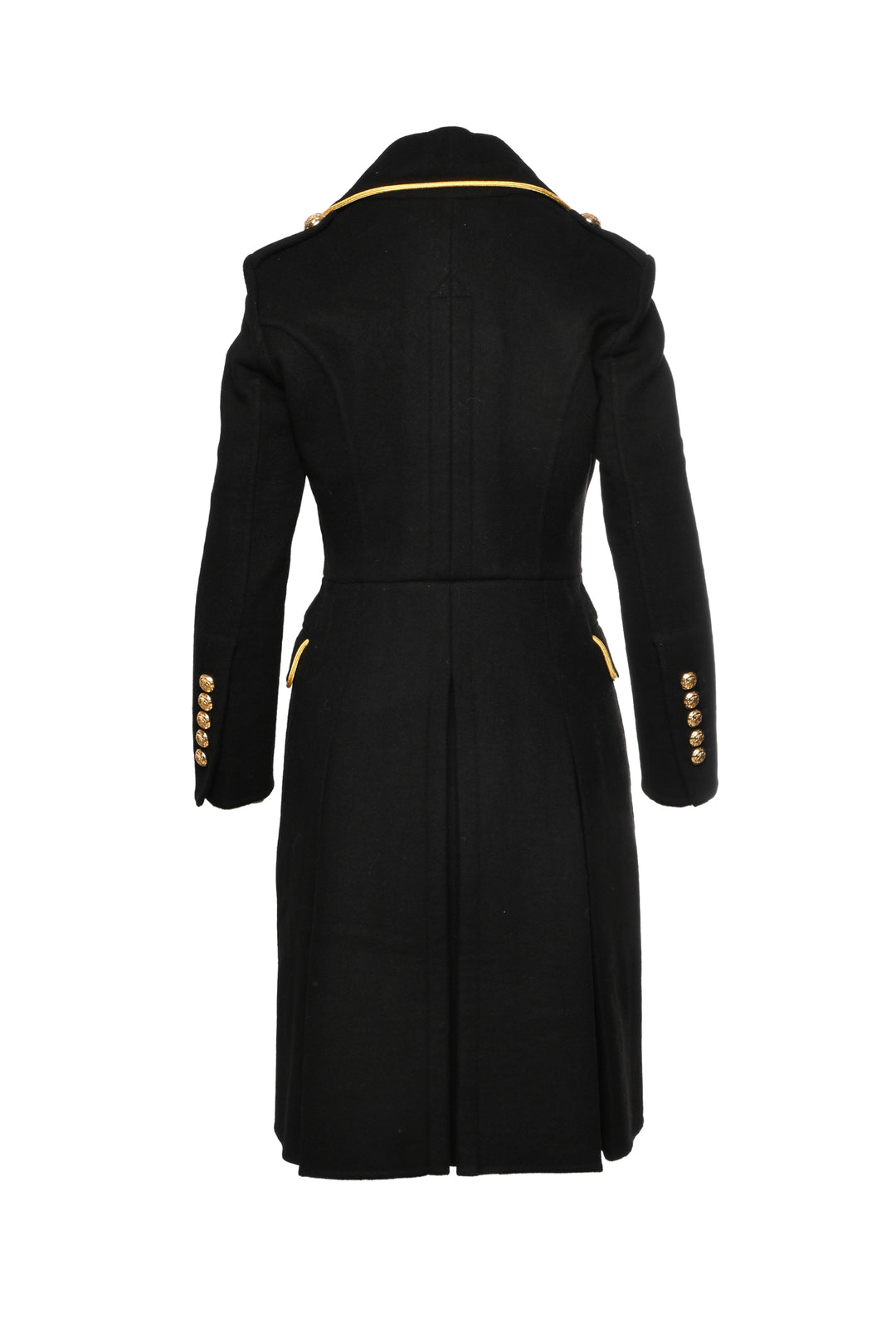 Burberry Size 38 Double Breasted Cashmere Coat