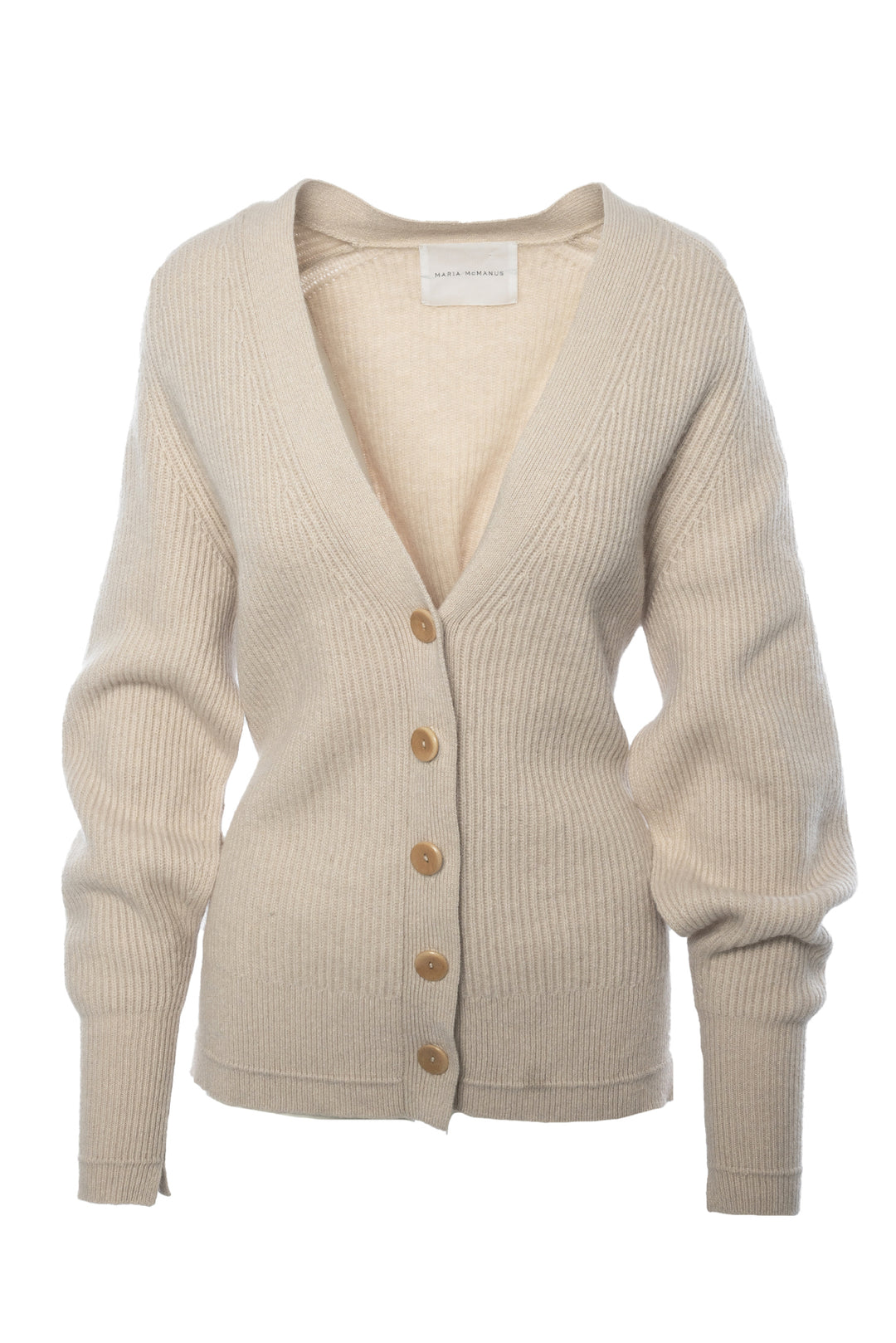 Maria McManus Size XS Split Sleeve Recycled Cashmere Cardigan