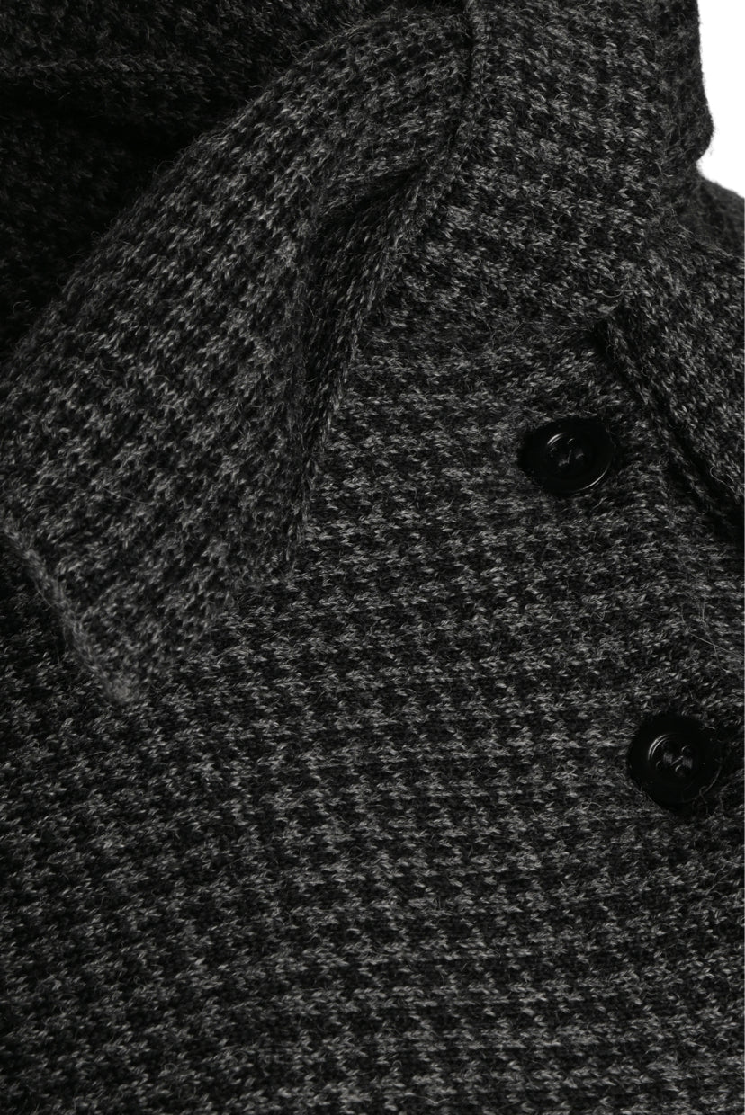 Christian Dior Size 2 Houndstooth Wool Knit Dress