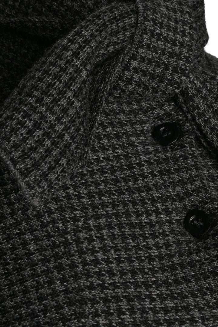 Christian Dior Size 2 Houndstooth Wool Knit Dress