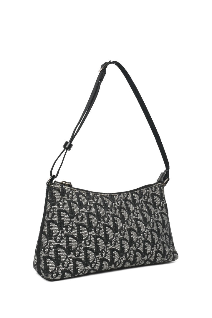 Dior Trotter Oblique Jacquard Pochette Shoulder Bag