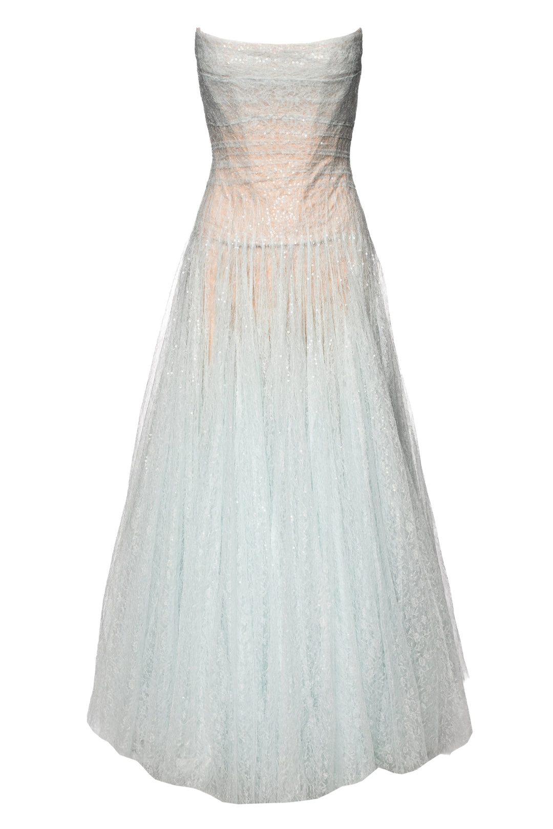 Montsand Size S Draped Lace Maxi Dress