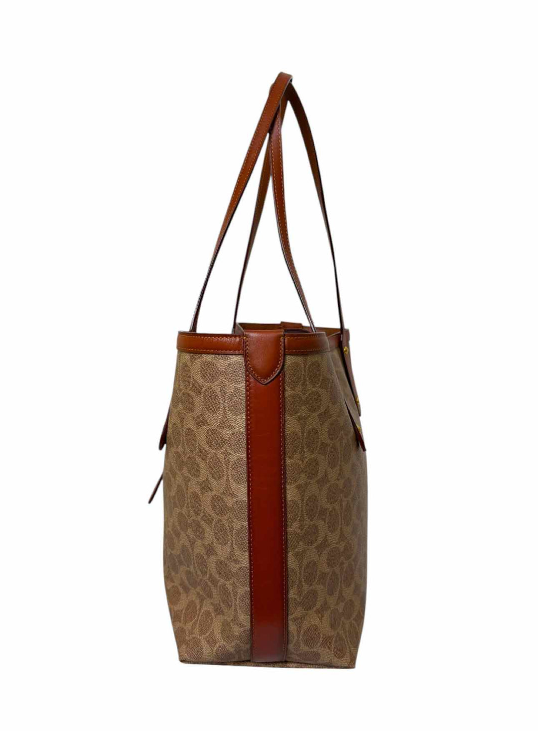 Coach Coated Canvas Market Tote Purse