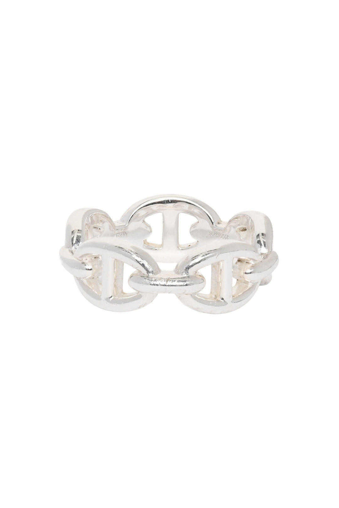 Hermes Size 6.75 Chaine d'ancre Enchainee Ring
