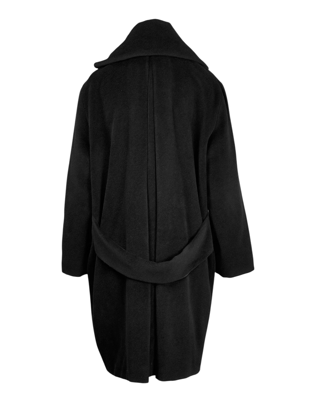 Jean Paul Gaultier Size 4 Femme Angora Blend Button-Up Coat