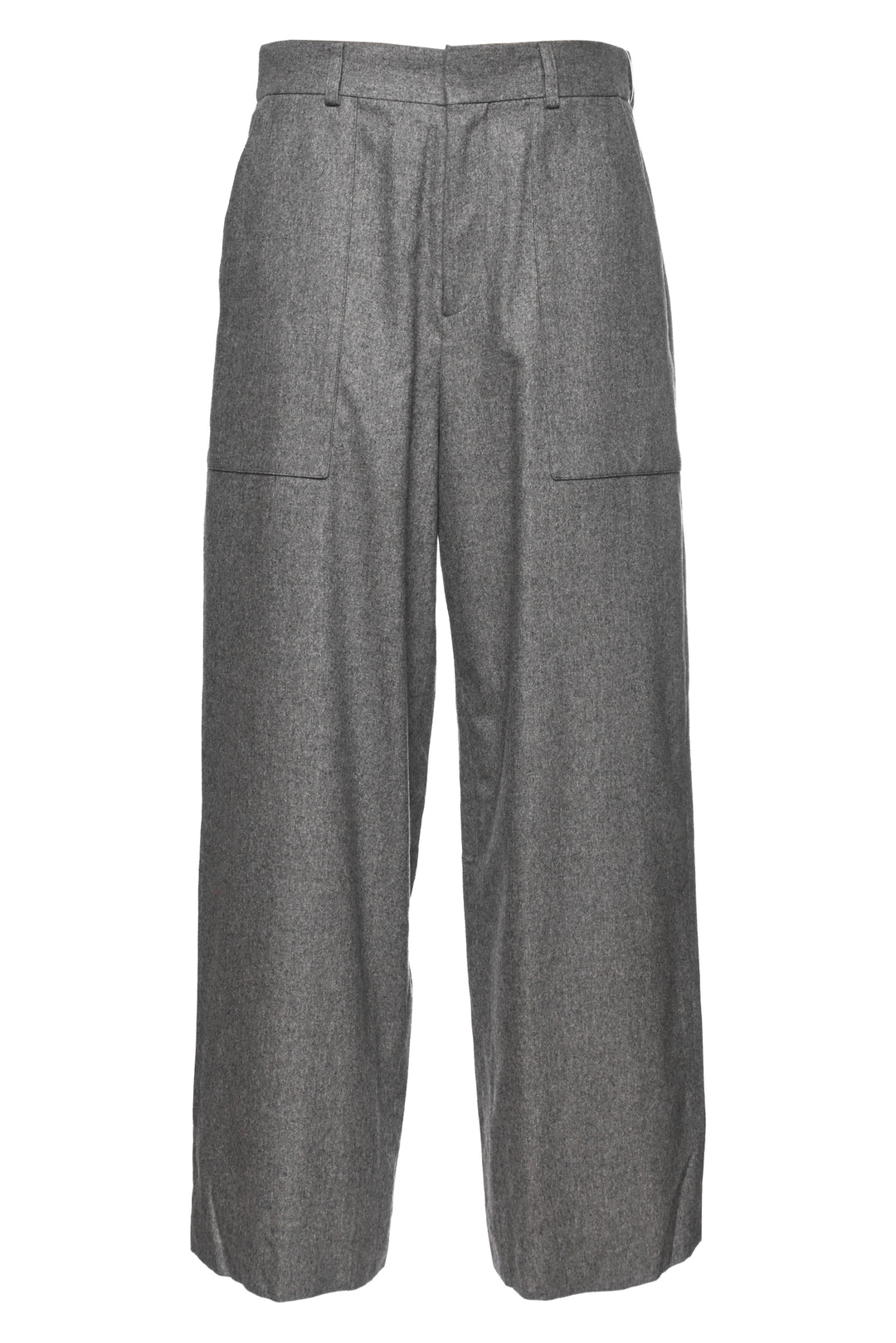 Celine Size 36 Cashmere Wide-Leg Pants