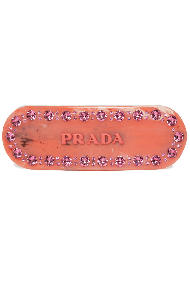 Prada Plex Crystal Hair Clip