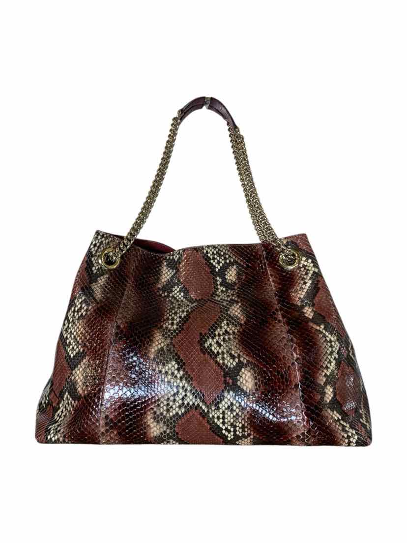 Gucci Python Soho Chain Tote Bag