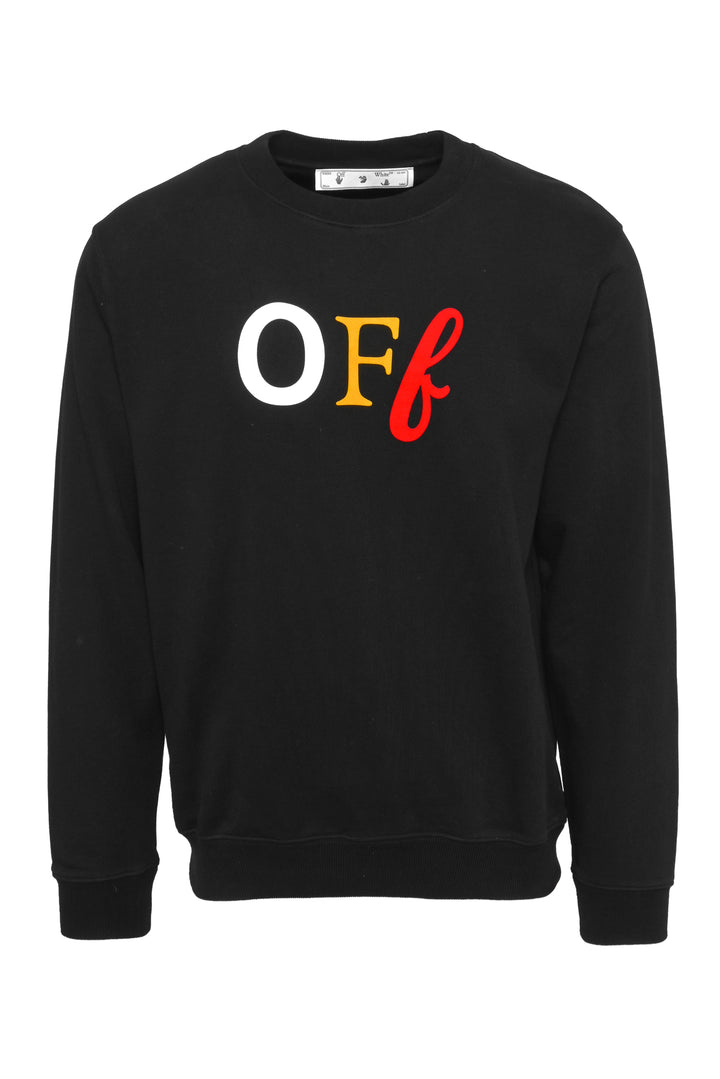 OFF-WHITE Size S Men's Off Typo Mix Sweatshirt