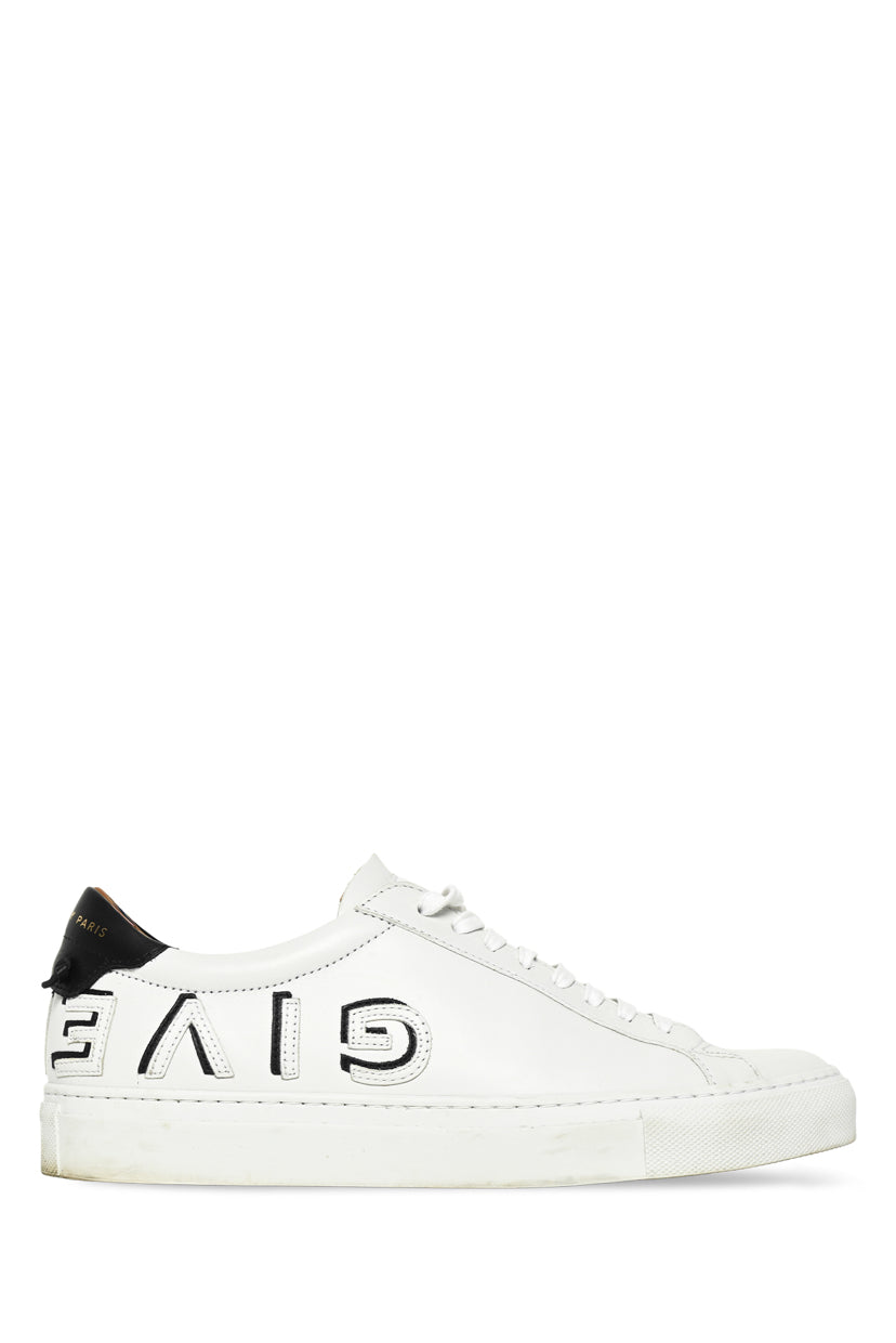 Givenchy Size 39 Urban Street Calf Leather Logo Sneaker